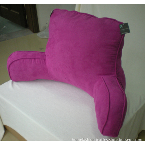 Faux Suede Backrest Pillow (HF7052)